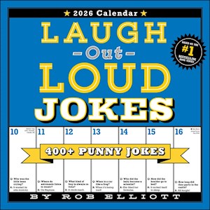 Laugh-Out-Loud Jokes 2026 Wall Calendar