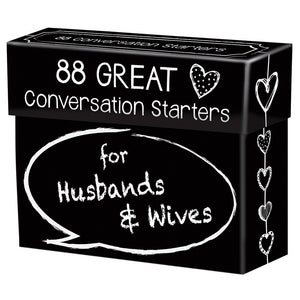 Conversation Starters for Husbands and Wives