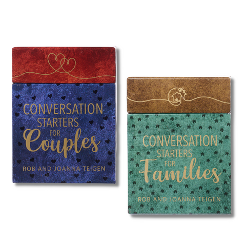 Conversation Cards for Couples and Families - Boxed Set Bundle